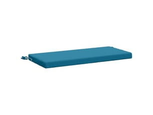 Coussin de banc, coussin d'assise, coussin de canapé soest 100 % polyester bleu clair 60 x 40 x 5 cm cf53106
