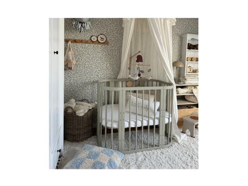  Lit bébé évolutif 5 en 1 - olive waldin W5-O - Conforama C