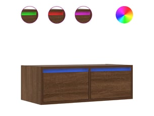 Meuble tv coloris marron 75 cm <strong></strong>  <strong></strong>
