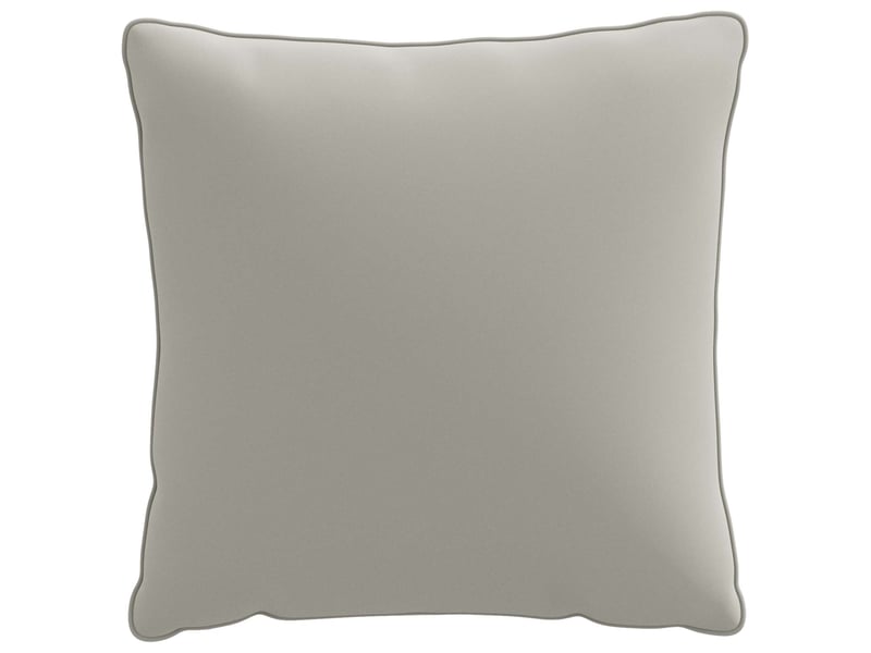  Lot de 4 coussins de dos, coussins de dossier putten 100 % polyester gris cf59433  - Conforama D