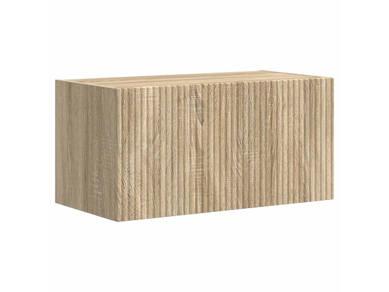  Ensemble meuble tv - banc tv - meuble de rangement 6 pcs chêne sonoma bois d'ingénierie  - Conforama E