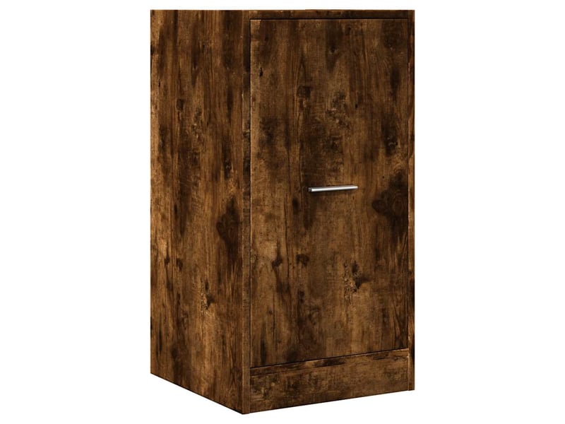  Meuble de rangement, armoire d'apothicaire chêne fumé 40x41x77,5cm bois d'ingénierie  - Conforama D