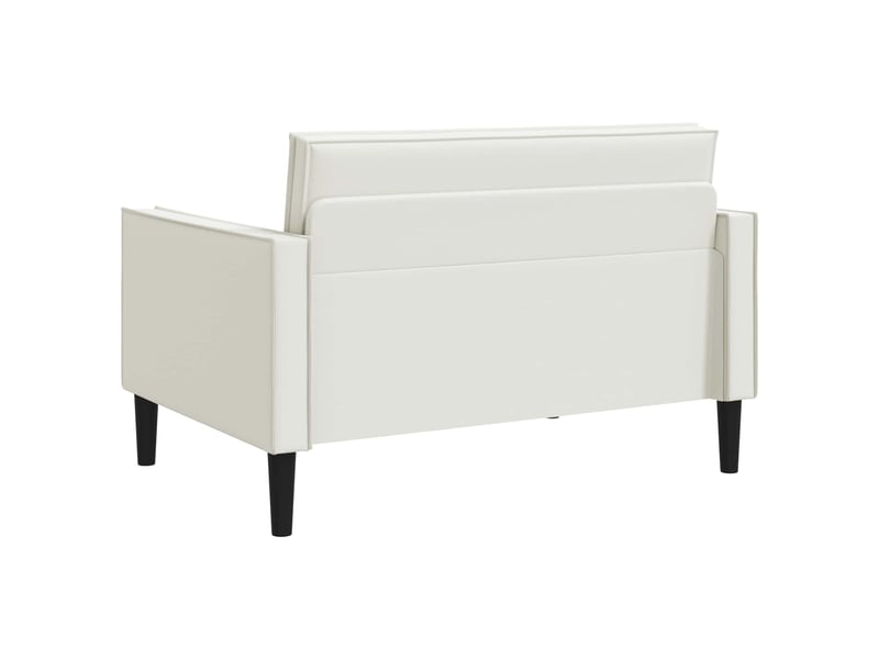  Vidaxl fauteuil xxl blanc simili cuir  - Conforama E