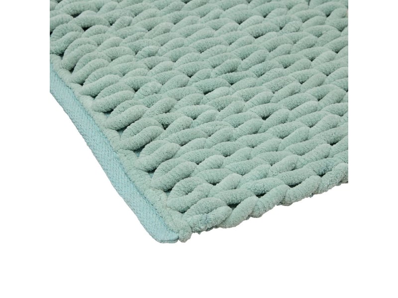  Tapis colorama rectangulaire 50x75cm vert céladon COLORAMA - Conforama D