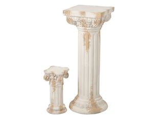Sellette colonne extérieur rémi 92cm beige