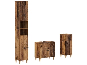 Ensemble de meuble de salle de bain 3 pièces alkmaar cf63287