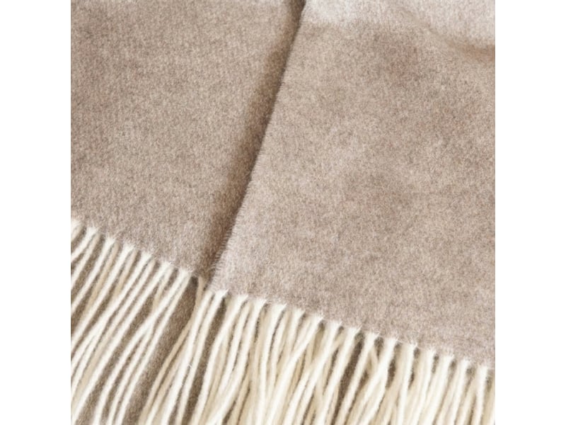  Plaid 140x200 cm laine + cachemire colette PD25206 - Conforama C