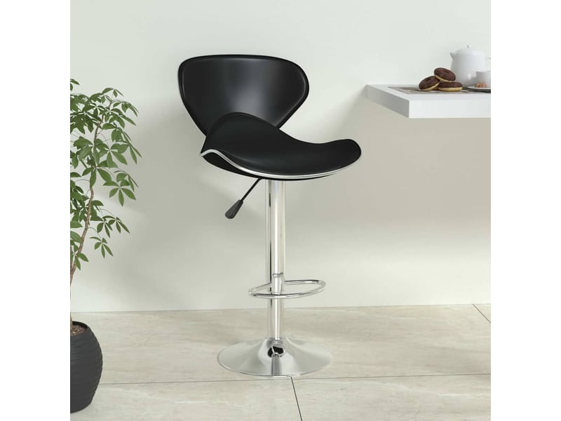  Tabouret de bar, chaise de bar noir similicuir shl74756  - Conforama B