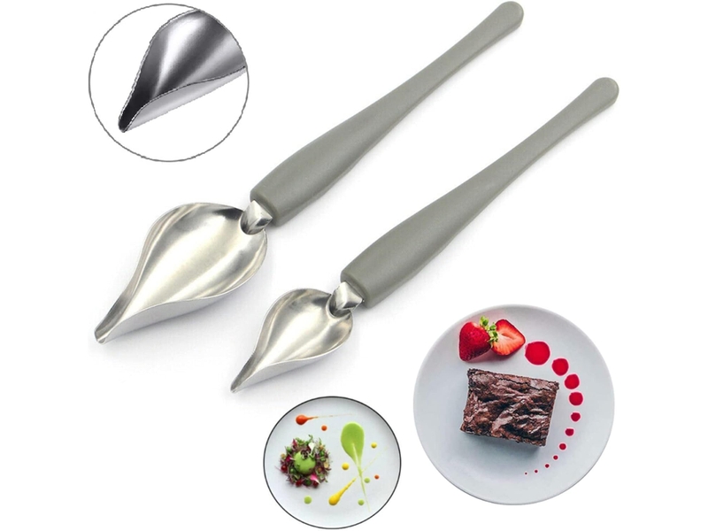  Cuillères décoratives stylo,cuillère à dessin de cuisine,cuillère à chocolat gâteau en acier inoxy,cuillère décorative,cuillères à crayons  - Conforama C