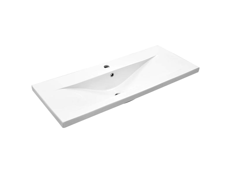 Armoire lavabo avec bassin intégré chêne artisanal shl4150 - Conforama D