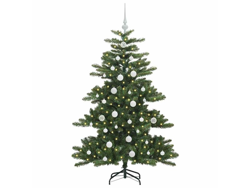  Sapin de noël artificiel, arbre de noël à branches articulées vert 150 cm shl7903  - Conforama C