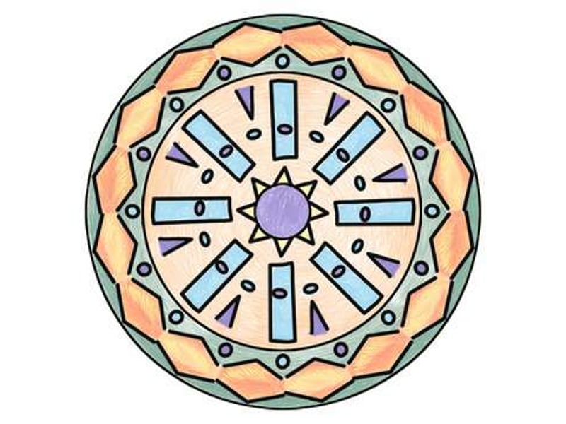  Mandala - midi - boho style 20019 - Conforama E