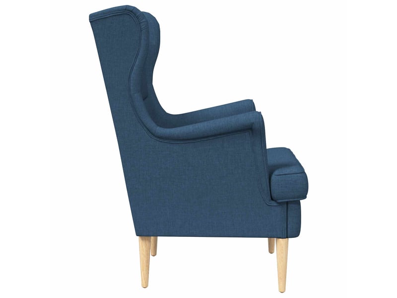  Vidaxl fauteuil bleu tissu  - Conforama E