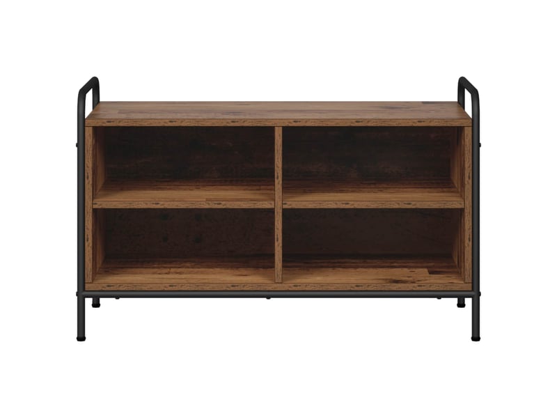  Meuble tv, banc tv 140x39,5x50 cm bois ancien bois d'ingénierie shl48698  - Conforama C