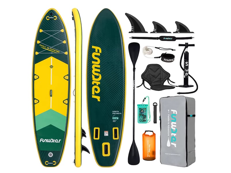  Planche de SUP Funwater SUPFW43A - 350x89x15cm 180kg  - Conforama A
