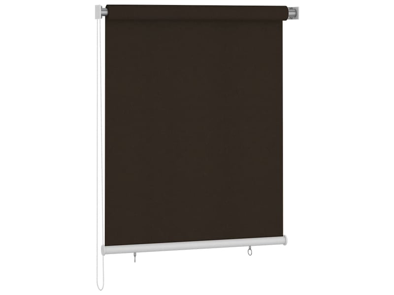  Store enrouleur, store roulant d'extérieur 125 (l) x 140 (h) cm marron cf47319  - Conforama B