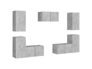 Meuble tv coloris gris 60 cm <strong></strong>  <strong></strong>