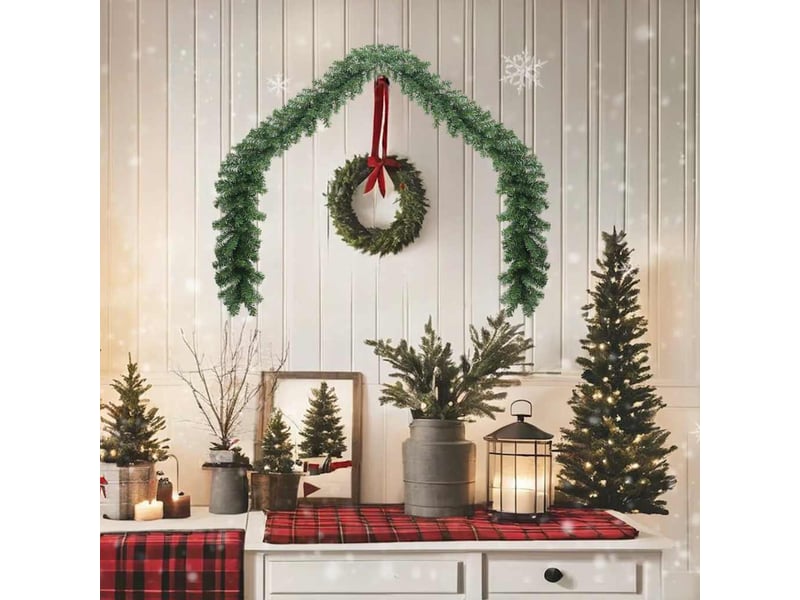  Guirlande de noël pvc 5 m cf62341  - Conforama C