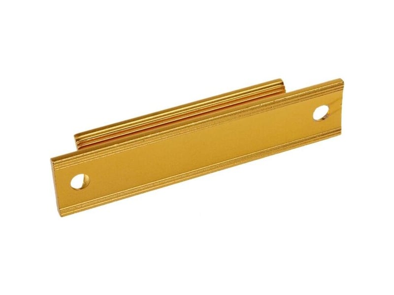  Poignées de porte coulissante en aluminium doré, poignées pour balcons, cuisines et tiroirs  - Conforama C