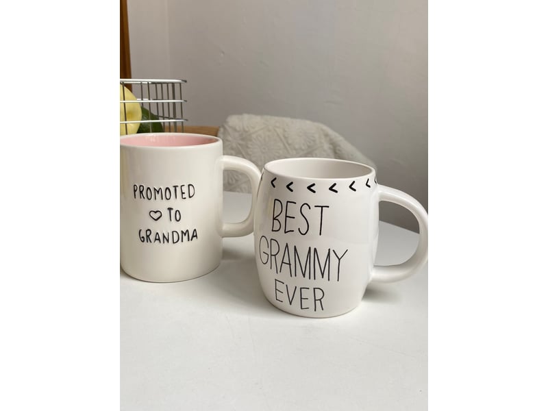  Mug rose, lettres to, 475 ml  - Conforama C