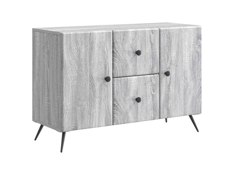 Buffet - bahut - meuble de rangement sonoma gris 89 x 34,5 x 60 cm bois d'ingénierie - Conforama A