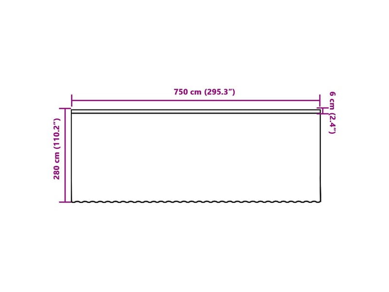  Rideau en dentelle, rideau ajouré, voilage blanc 280 x 750 cm polyester cf43789  - Conforama E