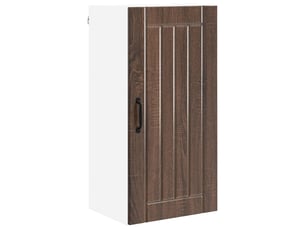 Meuble mural de cuisine, armoire de cuisine chêne brun 40x31x80cm bois d'ingénierie shl421