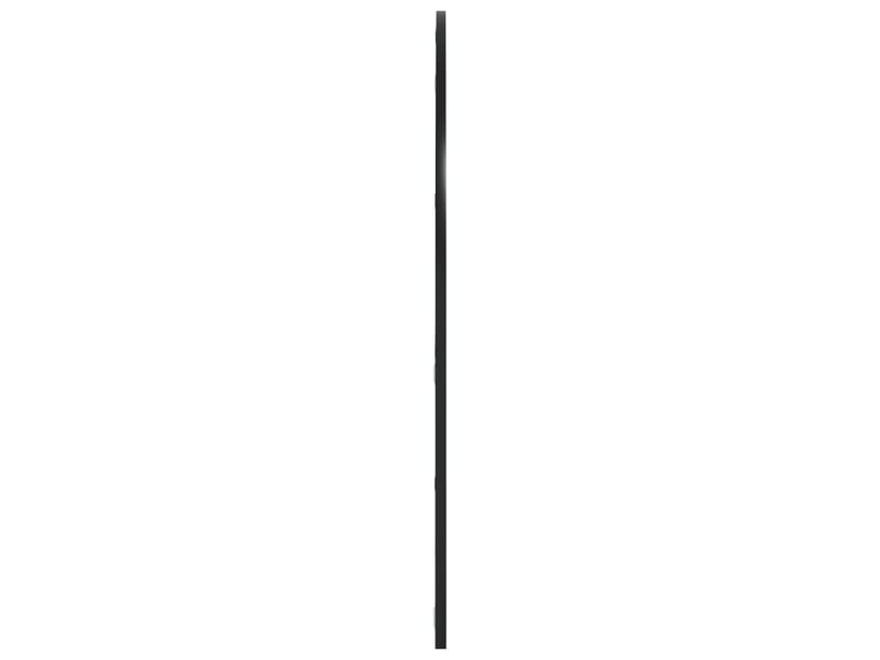  Miroir mural noir 100x90 cm arche fer cf62847  - Conforama D