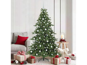 Sapin de noël artificiel, arbre de noël à branches articulées vert 180 cm shl7712
