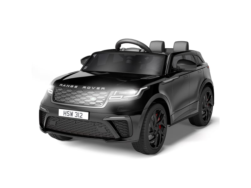  Voiture électrique pour enfant 12 v, 2 places, ceinture de sécurité, télécommande parentale, mp3, led, 3-8 ans – noir PTO_0YRTUCMT - Conforama A