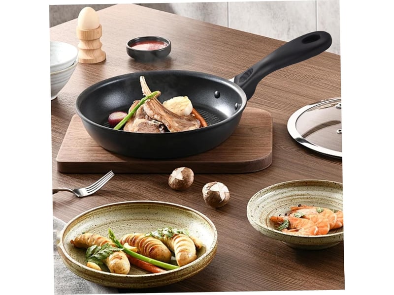 Remplacement des poignées de casserole, poignée de poêle antidérapante et anti-brûlure 6.4 pouces avec vis, plastique et acier inoxydable none - Conforama E