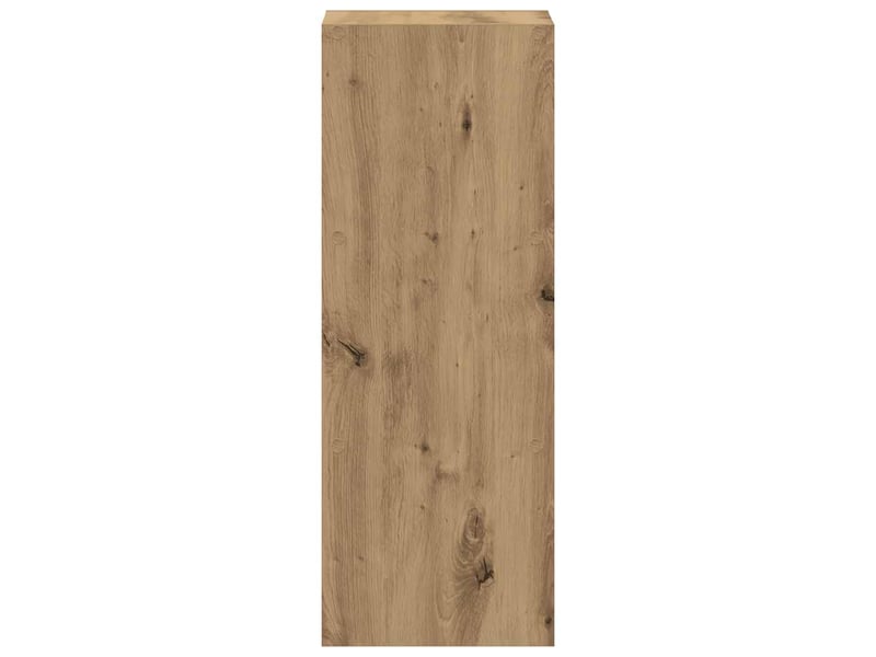 Bibliothèque, meuble de rangement salon empilable chêne artisanal bois d'ingénierie - Conforama E
