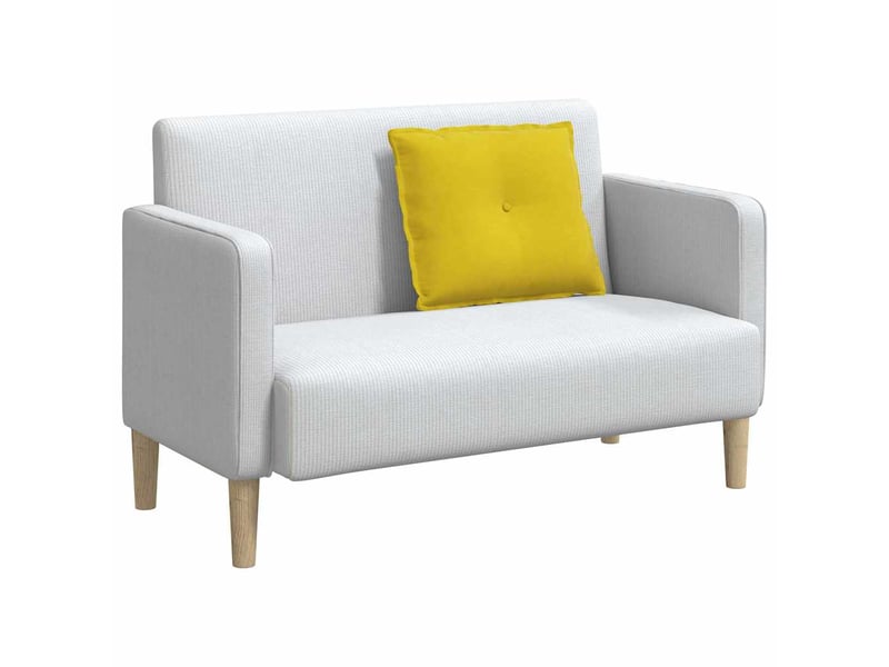  Coussin de dos, coussin de dossier jaune 60 x 50 cm tissu en velours côtelé cf54763  - Conforama C