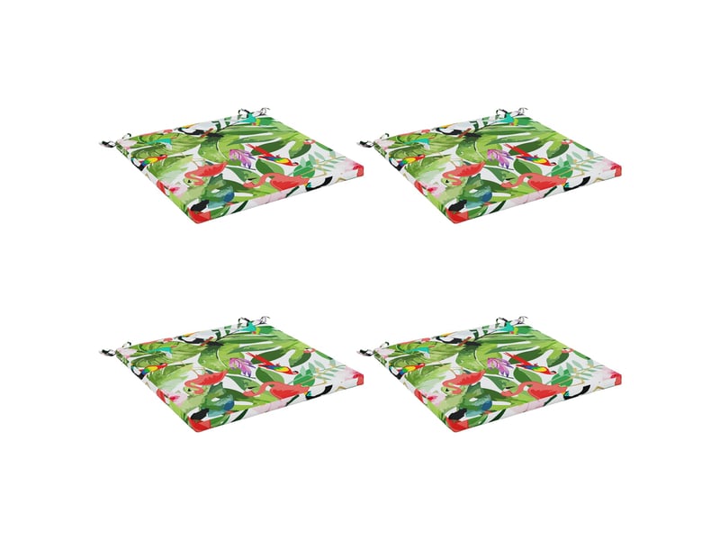  Lot de 4 coussins de siège, coussins d'assise soest 100 % polyester cf60200  - Conforama A