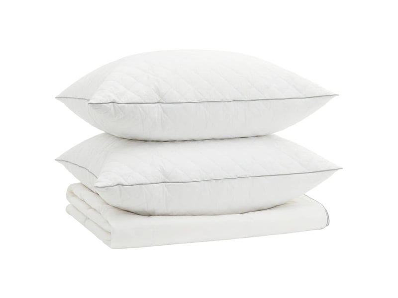  Ensemble de couette 90 % en duvet d’oie fulda 3 pcs - duvet 240 x 260 cm  - Conforama A