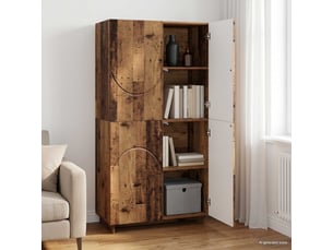 Buffet <strong></strong> <strong></strong> - 79 cm coloris taupe