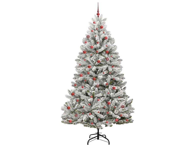 Sapin de noël, arbre de noël artificiel 270 cm 300 led blanc chaud cf61021 - Conforama C