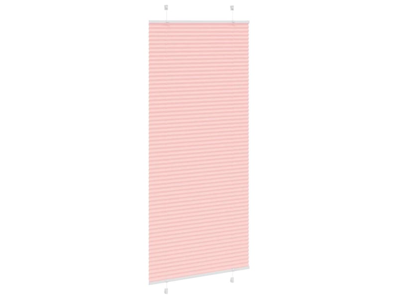  Store plissé, store de fenêtre rose 95x200 cm largeur du tissu 94,4 cm polyester cf47017  - Conforama D