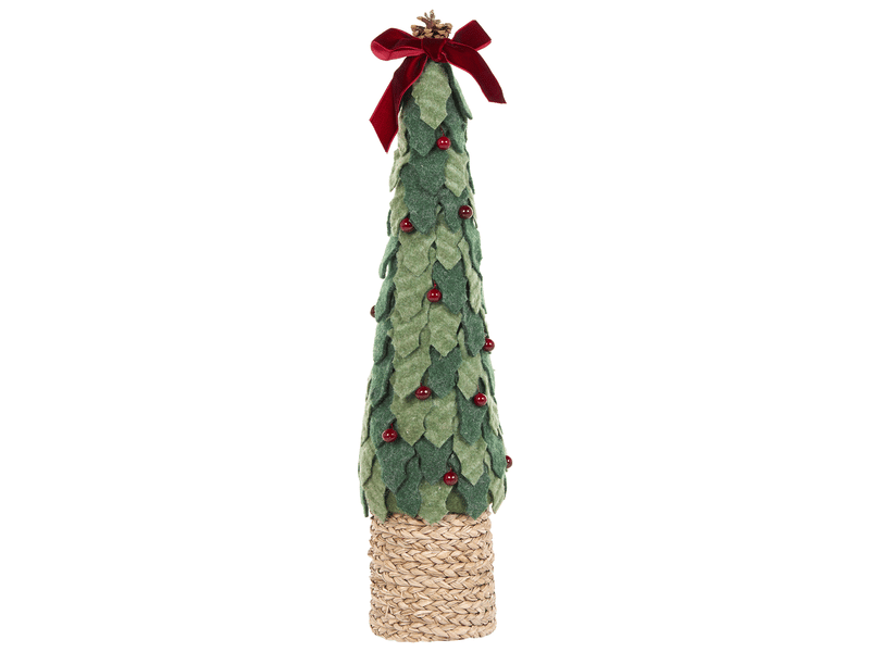  Lot de 2 figurines simoniemi 5575 cm arbre de noël vert  - Conforama E