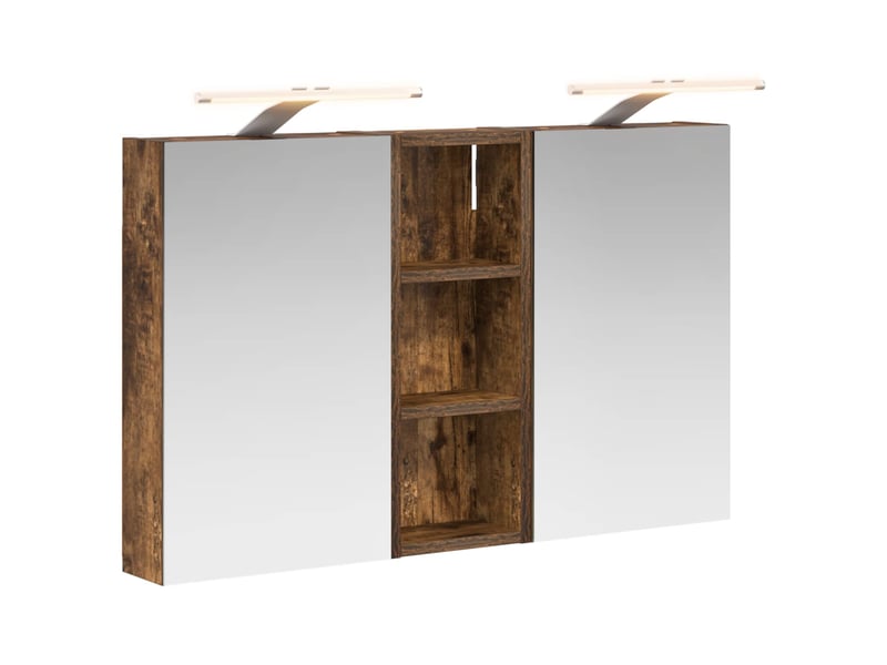 Ensemble de meubles de salle de bain 3 pcs 80x10.5x50 cm shl2391 - Conforama A