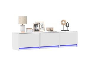 Meuble tv coloris blanc 1 cm <strong></strong> <strong></strong>