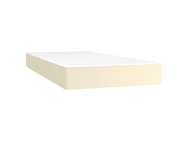  Matelas de lit à ressorts ensachés fermeté moyenne crème 100x200x20 cm  - Conforama A