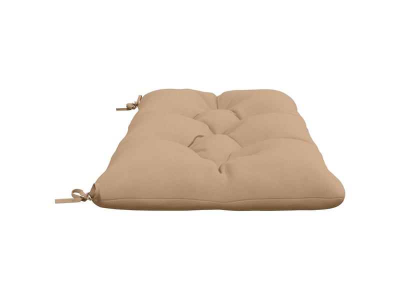  Coussin de banc, coussin d'assise, coussin de canapé vianen 100 % polyester sable 100 x 60 x 12 cm cf53988  - Conforama D