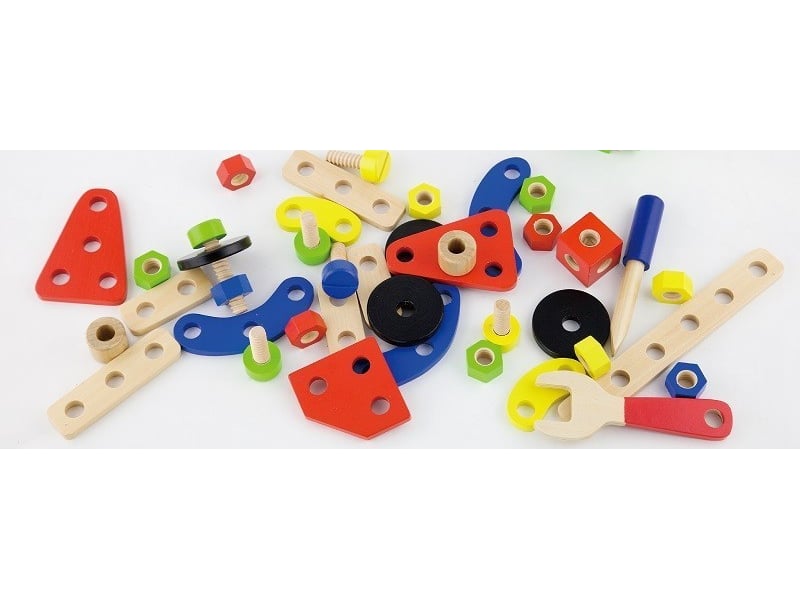  Jeu de construction viga 50382 - 68 pièces en bois 6934510503826 - Conforama B