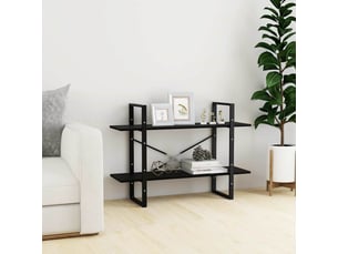 Bibliotheque coloris  noir  <strong></strong> <strong></strong> - 100 cm x 70 cm