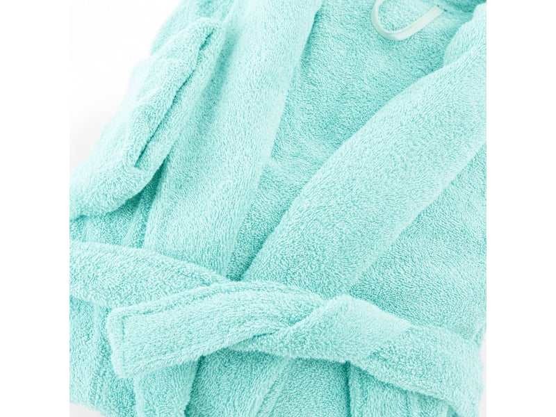 Peignoir coton éponge col chale éponge premium - Conforama C