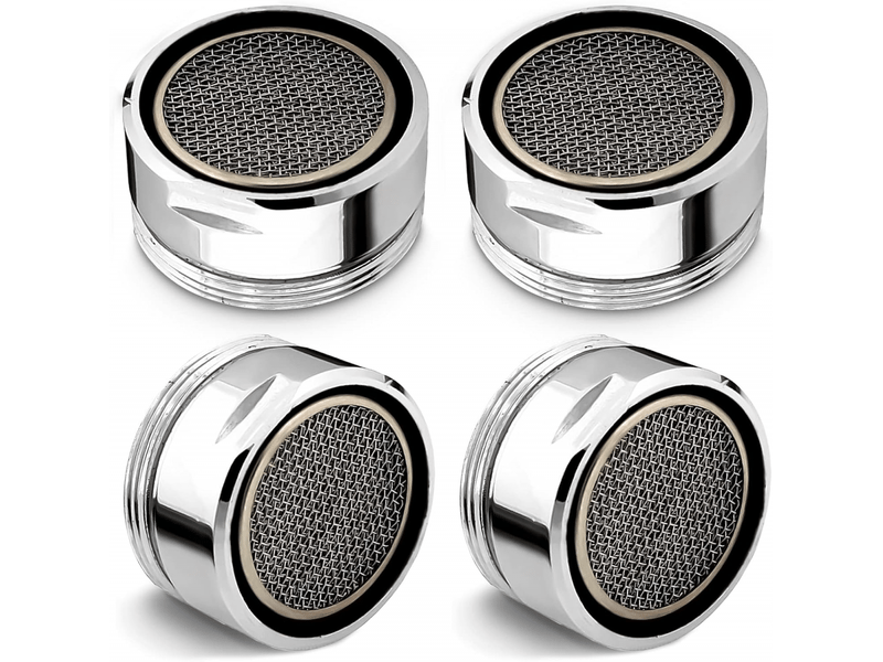  Aérateur de rechange pour robinet de salle de bain - accessoire de 24 mm pour robinets de cuisine et de salle de bain - lot de 4  - Conforama A