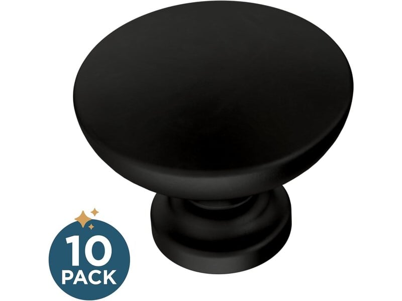 Poignées de meuble franklin brass fulton noir mat p29523z-fb-b, lot de 10 unités - Conforama B