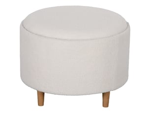 Pouf / repose pied GENERIC HOME blanc