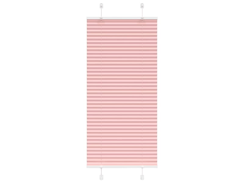  Store plissé, store de fenêtre rose 55x100 cm largeur du tissu 54,4 cm polyester cf46991  - Conforama B